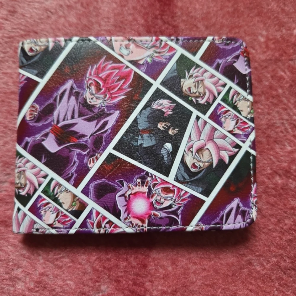 New dragon ball super anime manga leather wallet